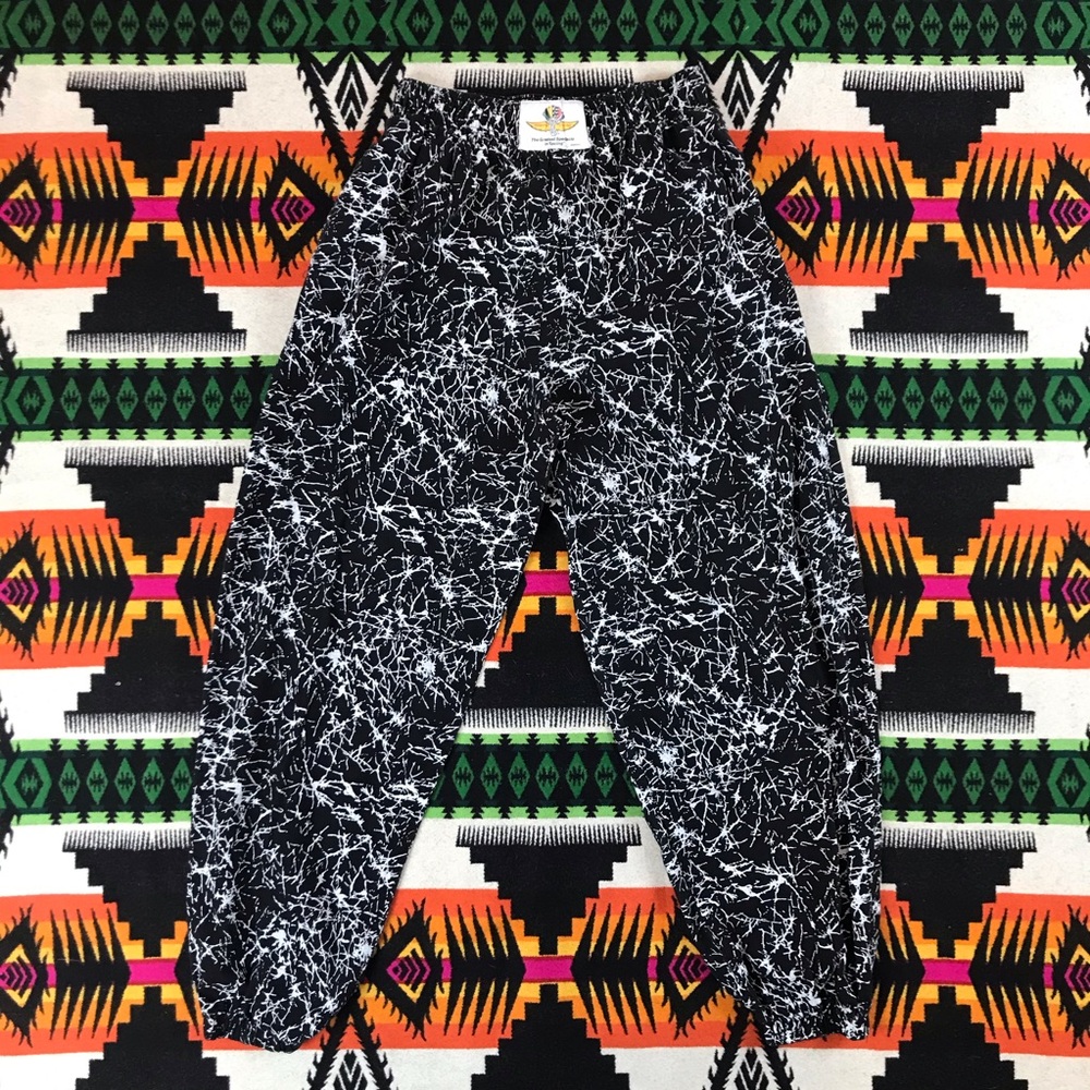 1980s Indy 500 Relaxed Pant w/ Shatter Print